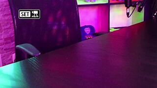 Lady Snow and Lord Kenobi's best sensual cast moments with top black bull part 2 on sheer red