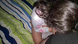 pregnant stepsister burns with horniness lets cum coat her belly