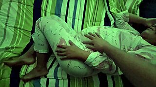 pregnant stepsister burns with horniness lets cum coat her belly