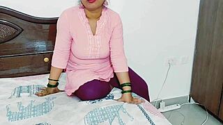 Desi step sister gets her shaved pussy fucked hard and dirty