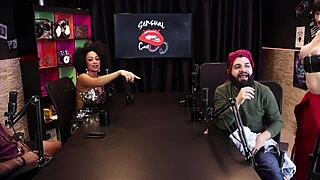 Lady Snow and Lord Kenobi's best sensual cast moments with top black bull part 2 on sheer red