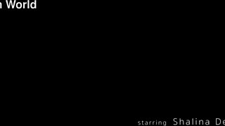 bi sluts shalina devine cara mella strap-on fuck poolside in lingerie