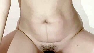 lonely young beauty plays with vibrator till she squirts multiple times in homemade solo