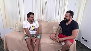 Skinny Rio latina tries first porn anal creampie gaping her tight pussy brazilian style