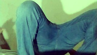 New white bed invites masturbation in squid position whenever needed