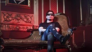 alex angel DANCES and KISSES in a steamy bathroom group striptease