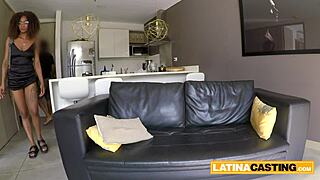 wanna see this hottie in tiny bikini kneel for deep blowjob?