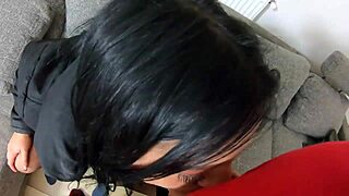 Milfycalla Drowns Old Smelly Downjacket in Gushing Pee and Sticky Cum Loads