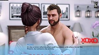 Big tits milf cuckold slut squirts on old monster cock in cheating 3d cartoon humiliation