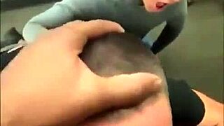 Husband and wife team up for black cock head!!