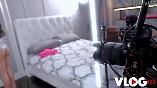 diva star ameena green bent over for big cock doggystyle pounding backstage