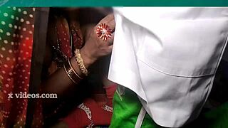 desi indian bibi's hottest chudai with hindi dirty talk shaved pussy pounding