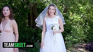 i cheated as virgin bride big ass anal creampie first time doggystyle cowgirl deepthroat wedding fuck
