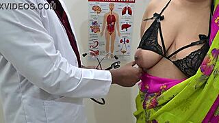 doctor takes horny patient boobs in hospital for raw fuck