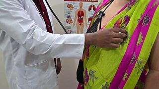 doctor takes horny patient boobs in hospital for raw fuck