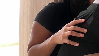 stepdad's thick bbc throbs as curvy latina girlfriend deepthroats passionately homemade