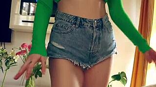 i love my beautiful redhead tiktok girlfriend's cute pov blowjob and handjob skills