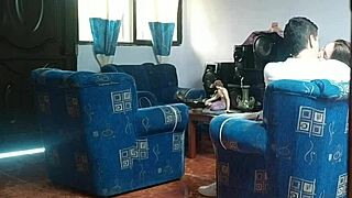 Hey, spying on stepsis big ass bent over fucking boyfriend?