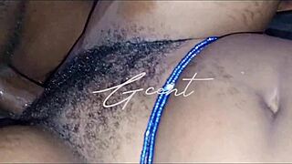 ever seen dripping hairy pussy scream in close-up missionary passion?