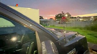 Married Trucker Slut Sucks Cock Like Parking Lot Whore