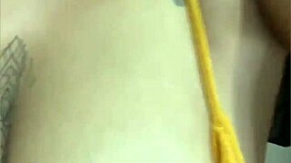 wanna see her finger pussy hard and wet?