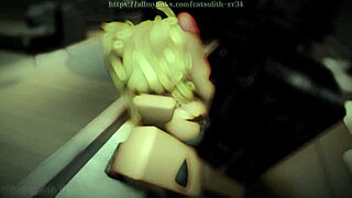 Country blonde takes rough pounding and creampie session 32