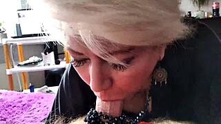 Aimee paradise milf bride sucks married cock like a total queen