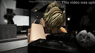 Country blonde takes rough pounding and creampie session 32