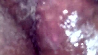 filling up my girlfriend with a special creampie moment