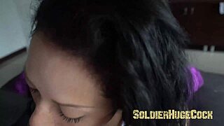 Imagine this busty milf craving a monster cock pounding in her casting debut...