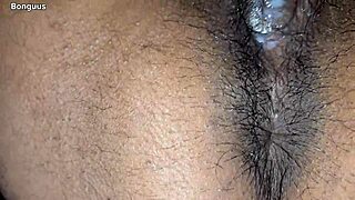 amateur milf spreads her creamy wet pussy lips for close-up tight fucking