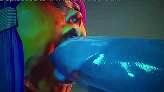 i love how this yellow babe with big tits slurps cock and rides hard