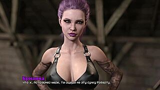 Bimbo Blonde Milf Fucks Asshole Hard in Latex BDSM with Monster Cock Squirting