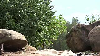 imagine huge natural tits bouncing on bound slave's rough anal