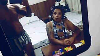 Professor's Monster Cock Punishes Nympho Brazilian Student Hard!