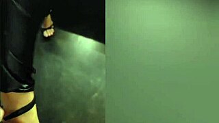 I sneak off with stranger, rip off condom mid-fuck, and beg for his hot creampie deep inside