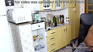 i called my friend to clean but she took my husband's huge cock instead