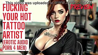 What if your tattoo artist whispered dirty secrets in audio preview?