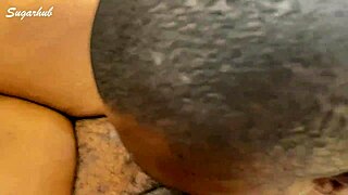 sugarhub's ebony bbc wife rushes work but ade's monster dick wants more deepthroat doggy 😩🍆💦