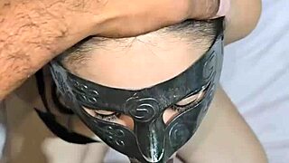 Sailor wife teases with slow blowjob before riding hubby's huge cock?