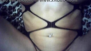 glasses brunette babe backstage takes load on her he fucks cum-covered pussy then licks it clean