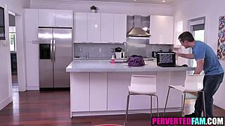 Step Aunt Busty and Pierced Busts Nephew Perving on Shaved Pussy Secrets