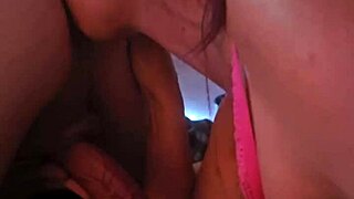 she starts with ball licking then chokes on deepthroat gagging till he explodes everywhere