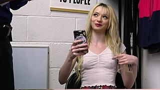 hey stepson, wanna learn how blonde stepmom's pussy and ass feel up close?