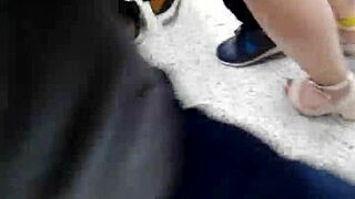 check out this hot colombiana getting wild