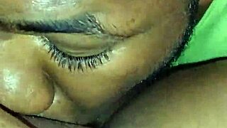 bbw temptress spreads fat pussy for eager tongue licking and deep tasting pleasure