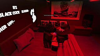 boldly stretching this femboy's tight hole with my massive cock while pounding deep!