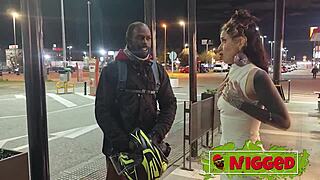 we debut little 18+ fedora morelli with forked tongue licking and wide open ass