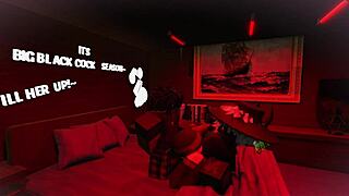 boldly stretching this femboy's tight hole with my massive cock while pounding deep!