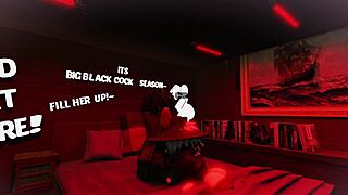 boldly stretching this femboy's tight hole with my massive cock while pounding deep!